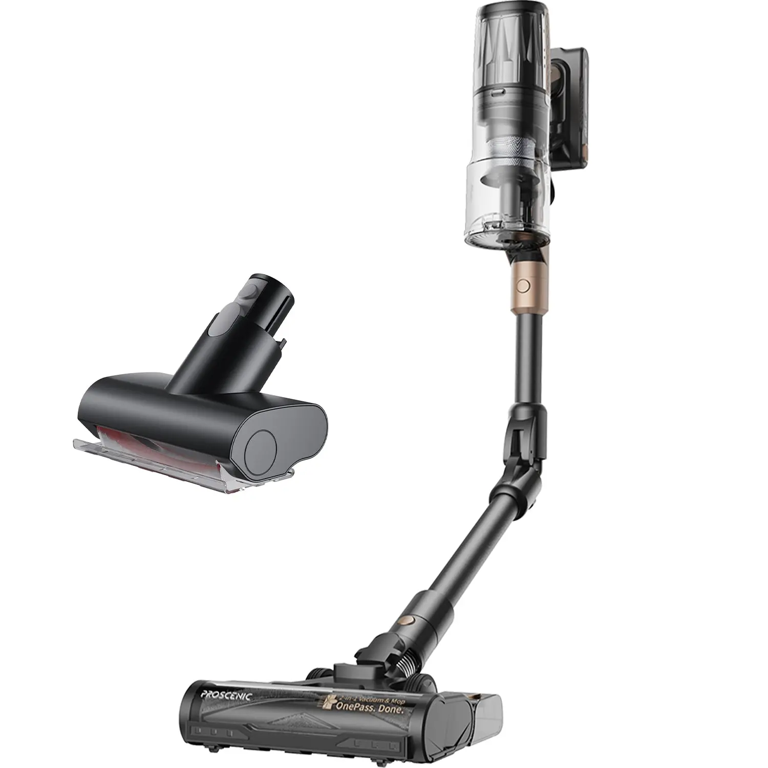 Proscenic P20 OnePass | Powerful 70kPa Cleaning with Bendable Reach for Pet Hair - Image 9