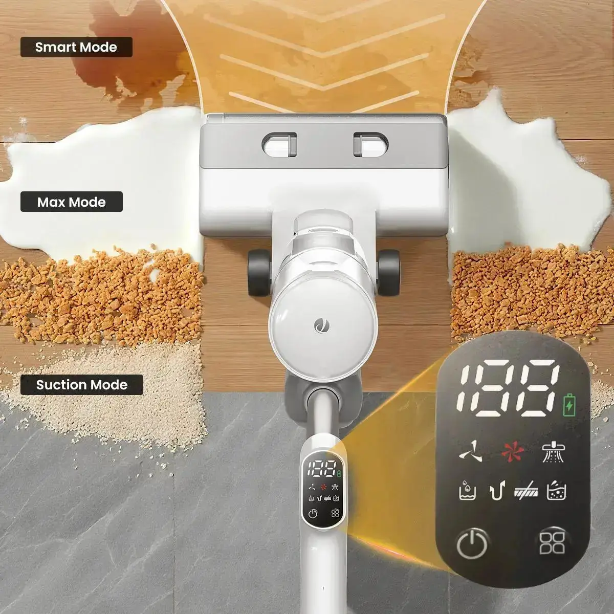Proscenic F10 Ultra Wet Dry Vacuum | Self-Cleaning & Edge Cleaning - Image 4