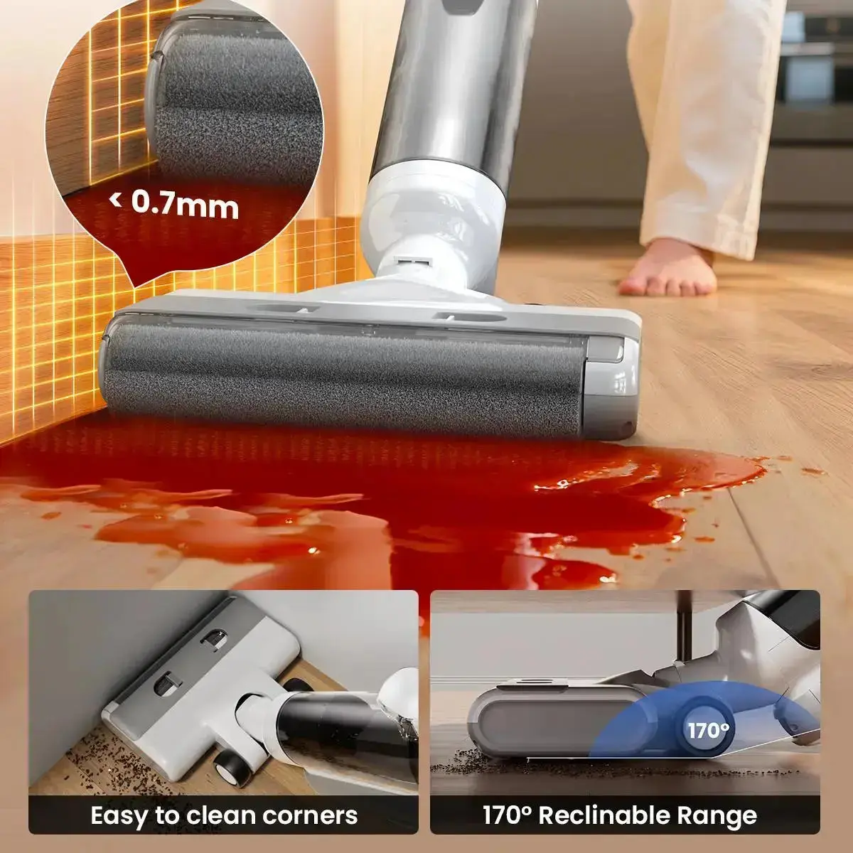 Proscenic F10 Ultra Wet Dry Vacuum | Self-Cleaning & Edge Cleaning - Image 8