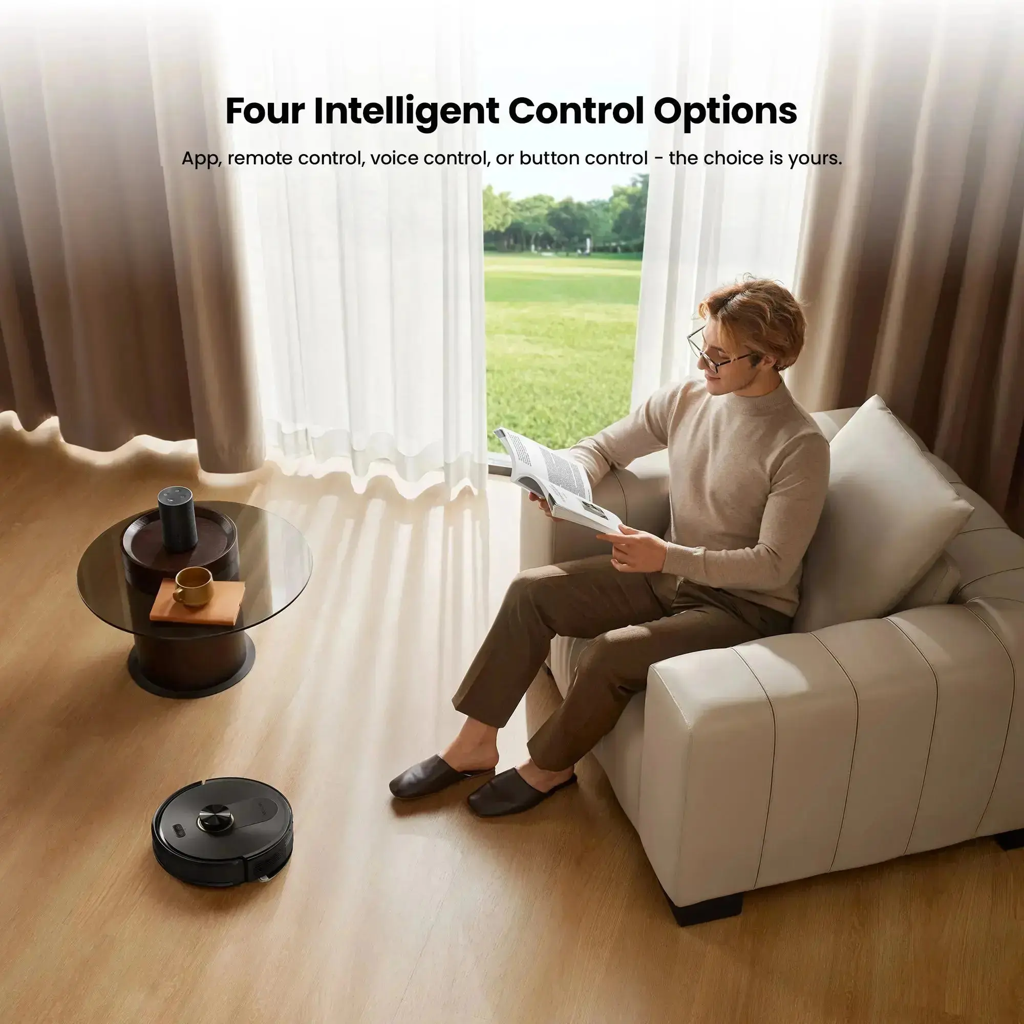 Proscenic Q20 Plus Robot Vacuum | 10,000Pa Suction & Auto-Empty Station - Image 10