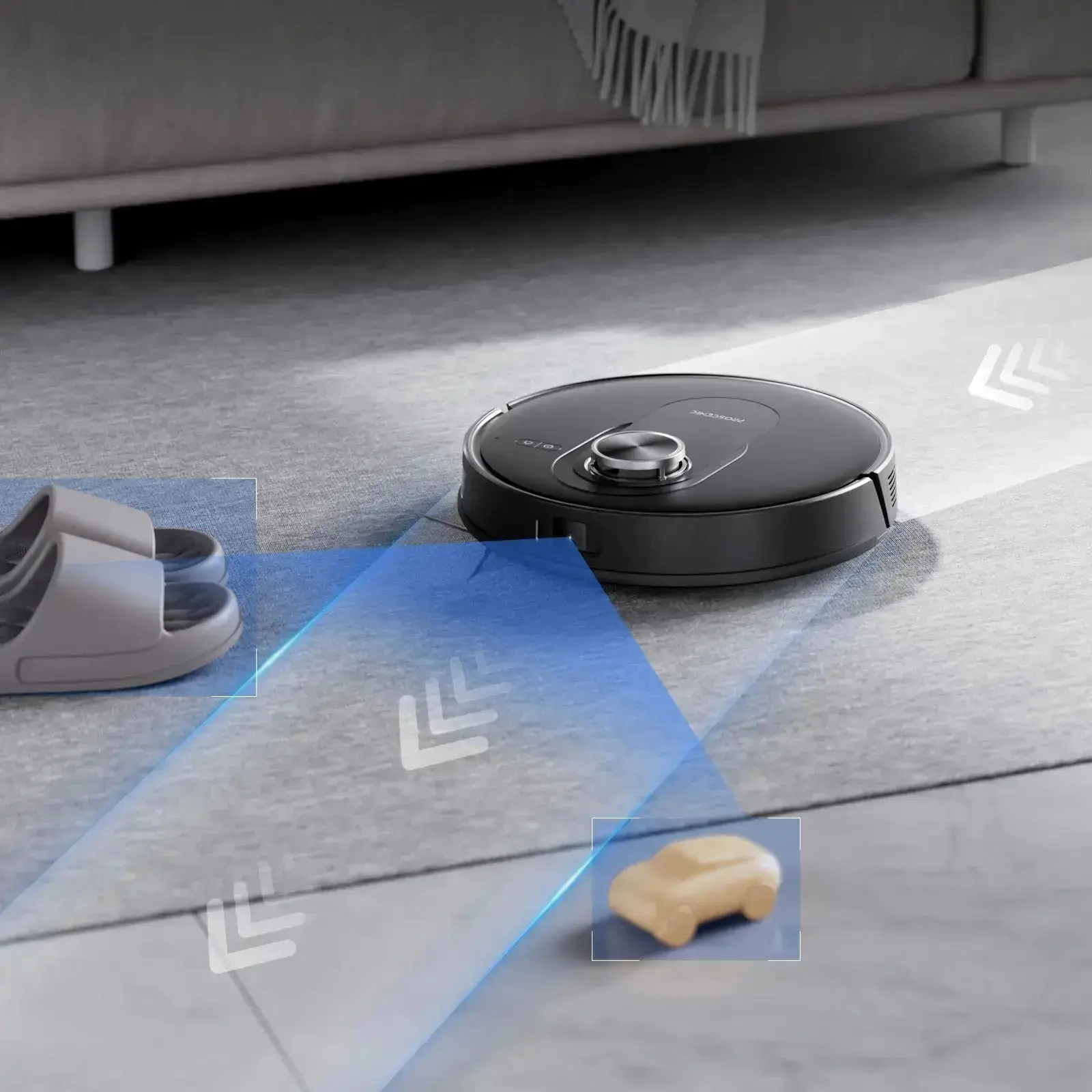 Proscenic Q8 Max+ Robot Vacuum | 8000Pa Suction & Dual LiDAR Obstacle Avoidance - Image 4