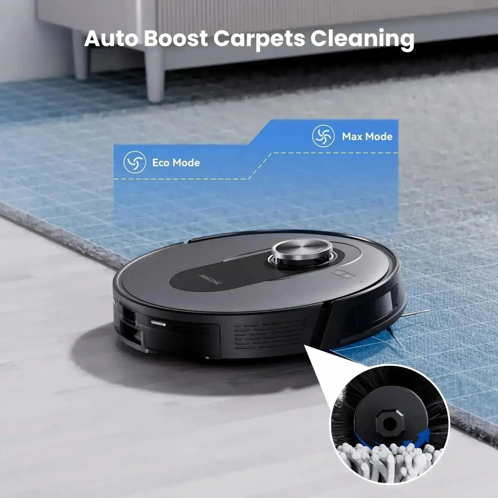 Proscenic Q8 Max+ Robot Vacuum | 8000Pa Suction & Dual LiDAR Obstacle Avoidance - Image 9