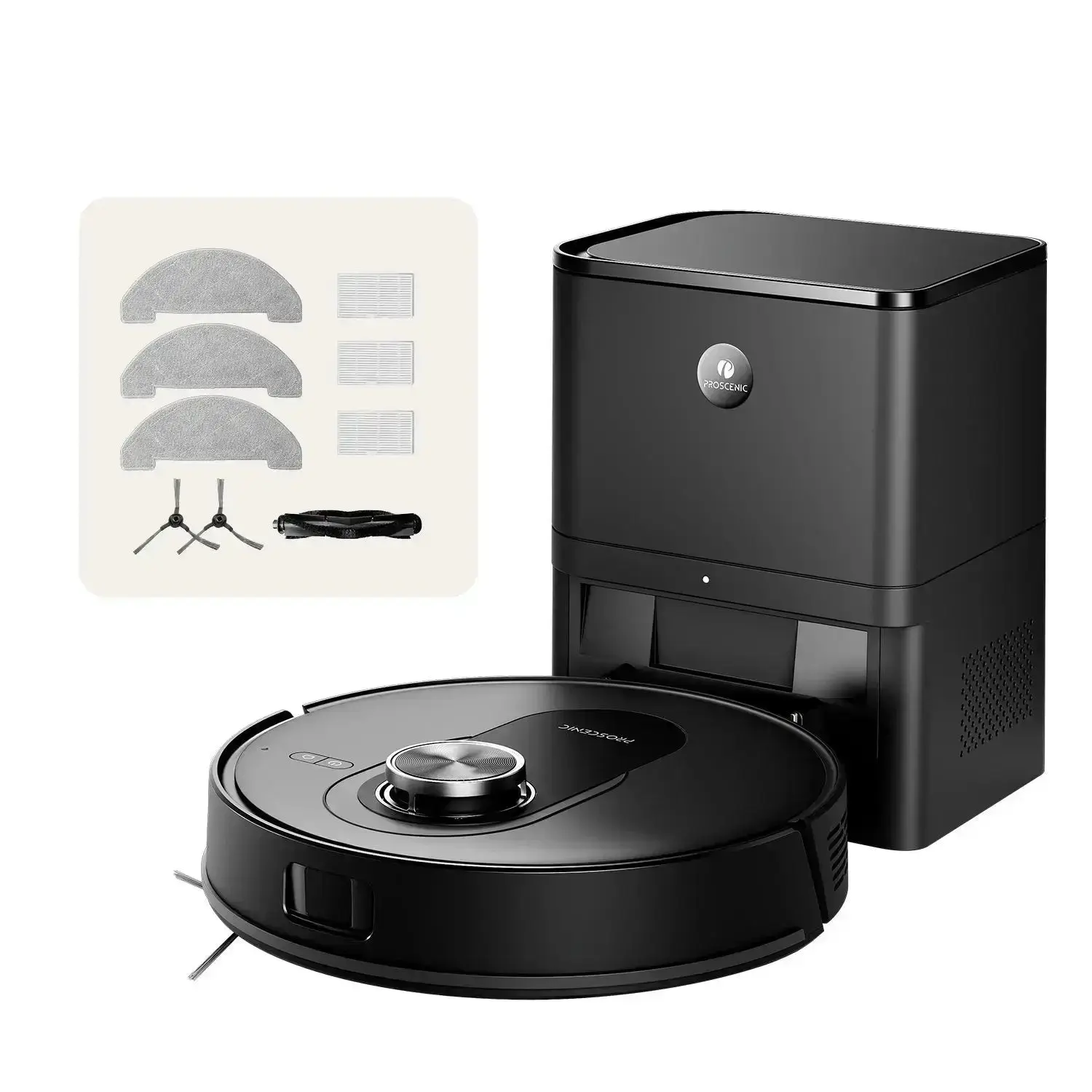 Proscenic Q8 Max+ Robot Vacuum | 8000Pa Suction & Dual LiDAR Obstacle Avoidance - Image 13